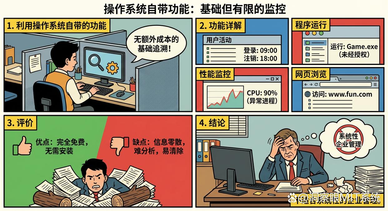 电脑怎么监控?六个实时监控电脑的方法教给你,实时监控电脑(图2) 电脑怎么监控?六个实时监控电脑的方法教给你,实时监控电脑(图2)