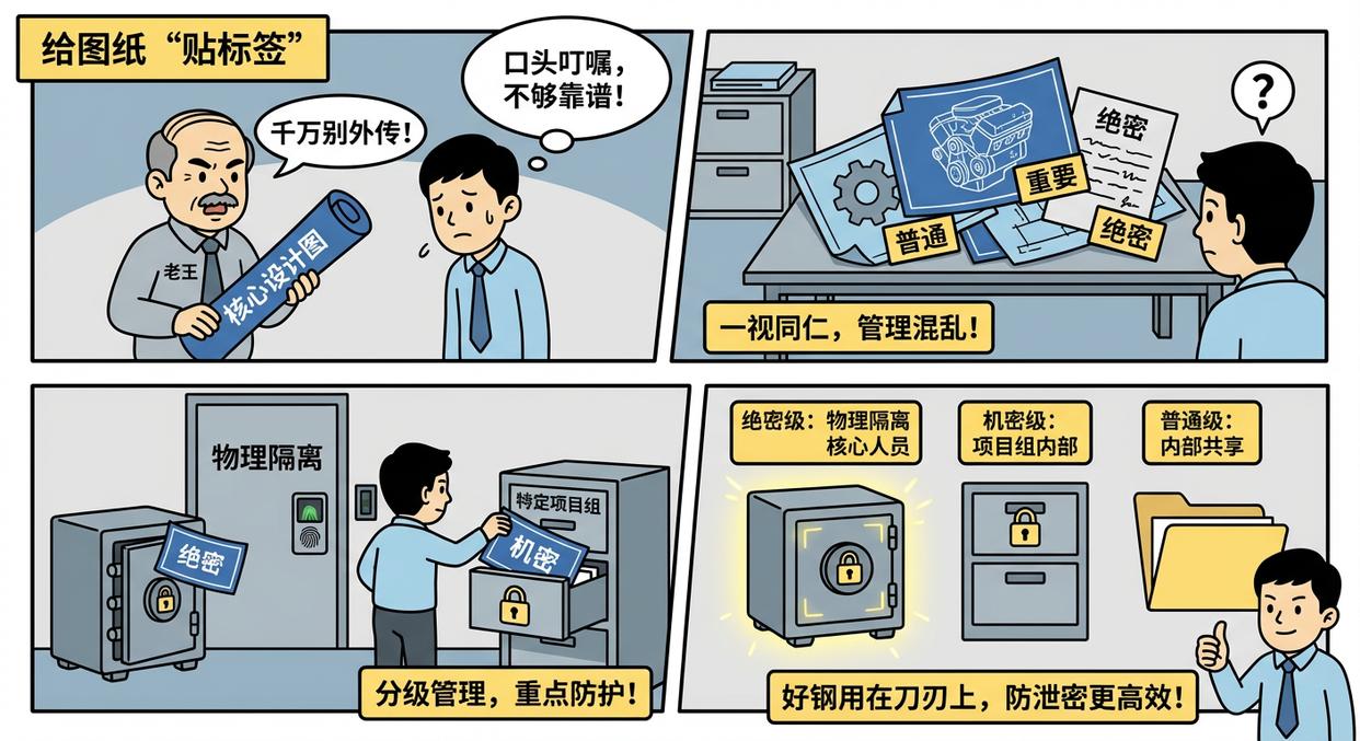 企业图纸怎么防泄密?五大图纸防泄密方法教给你,给图纸加上“锁”(图2) 企业图纸怎么防泄密?五大图纸防泄密方法教给你,给图纸加上“锁”(图2)