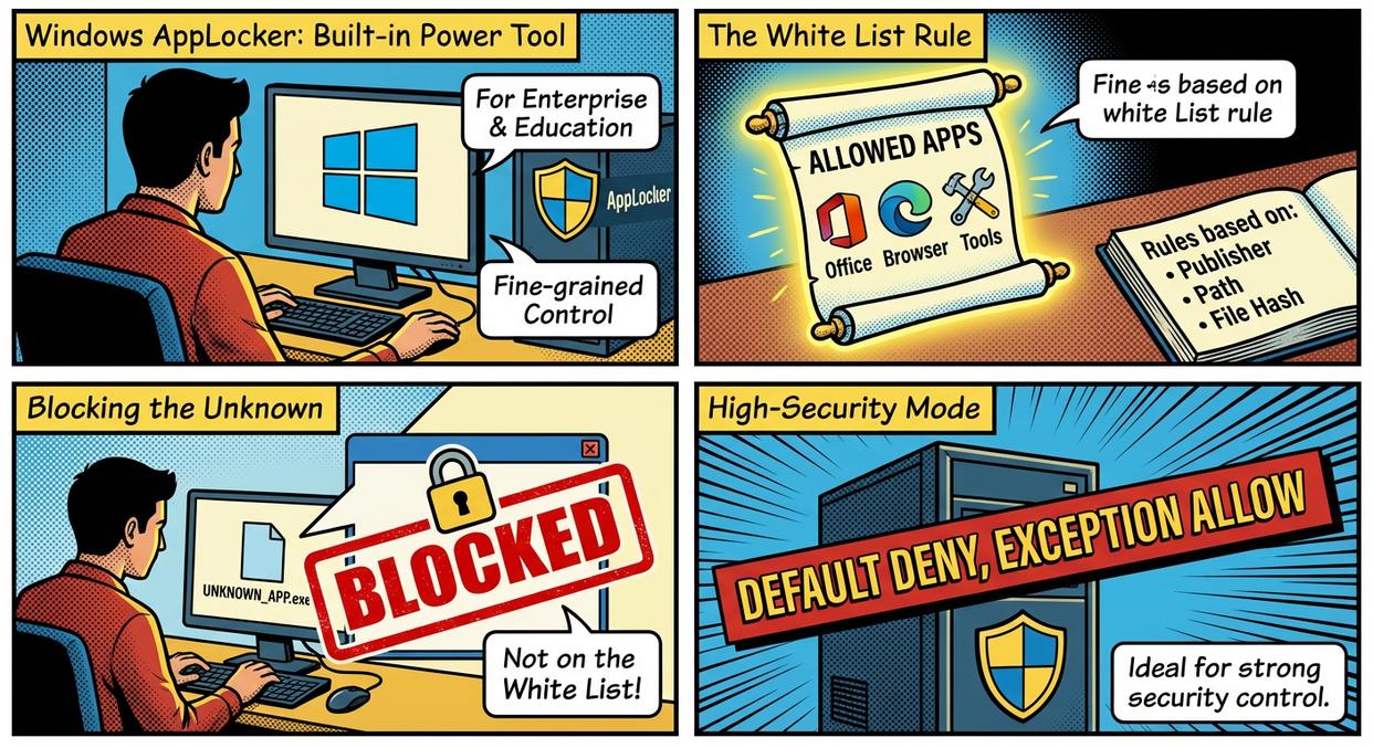 怎么禁止电脑下载软件?这5个简单的方法教会你,如何禁止软件下载(图2) 怎么禁止电脑下载软件?这5个简单的方法教会你,如何禁止软件下载(图2)