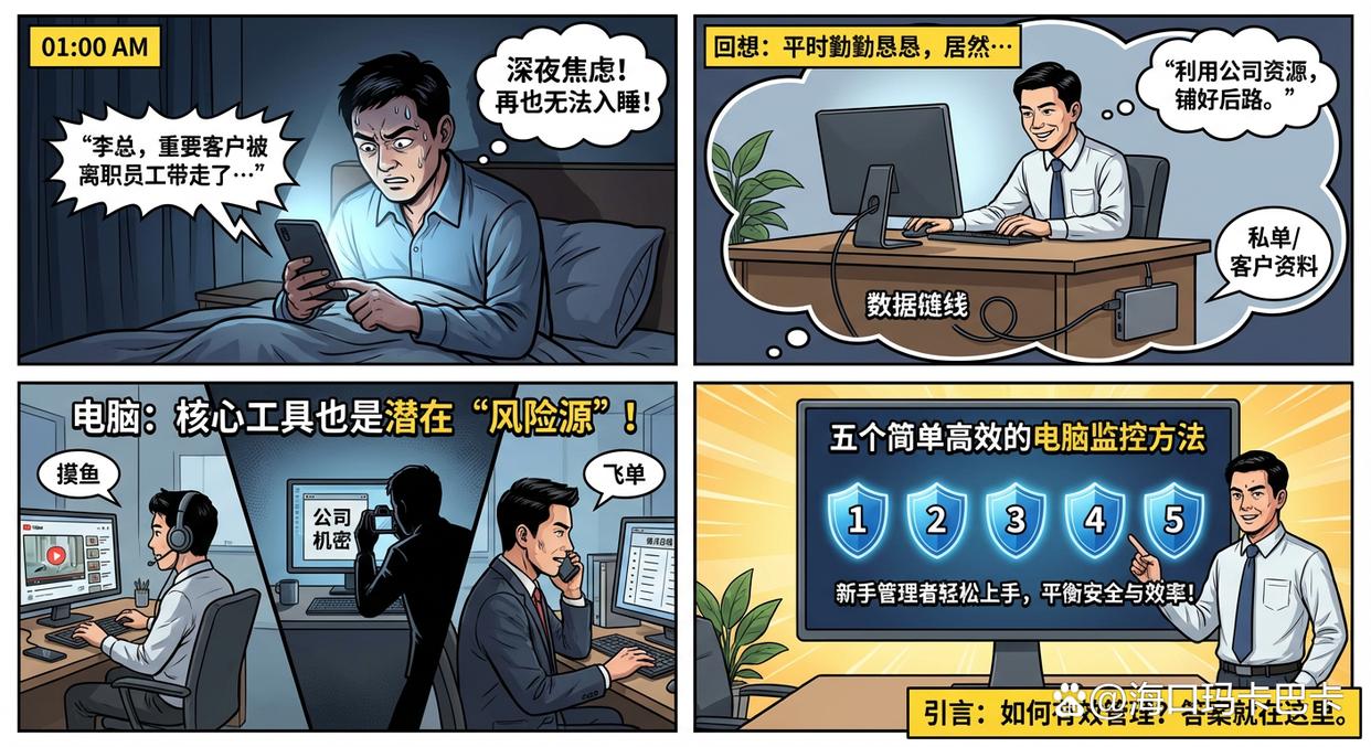 监控电脑的方法有哪些?分享五个简单高效的方法,小白也能搞定(图1) 监控电脑的方法有哪些?分享五个简单高效的方法,小白也能搞定(图1)