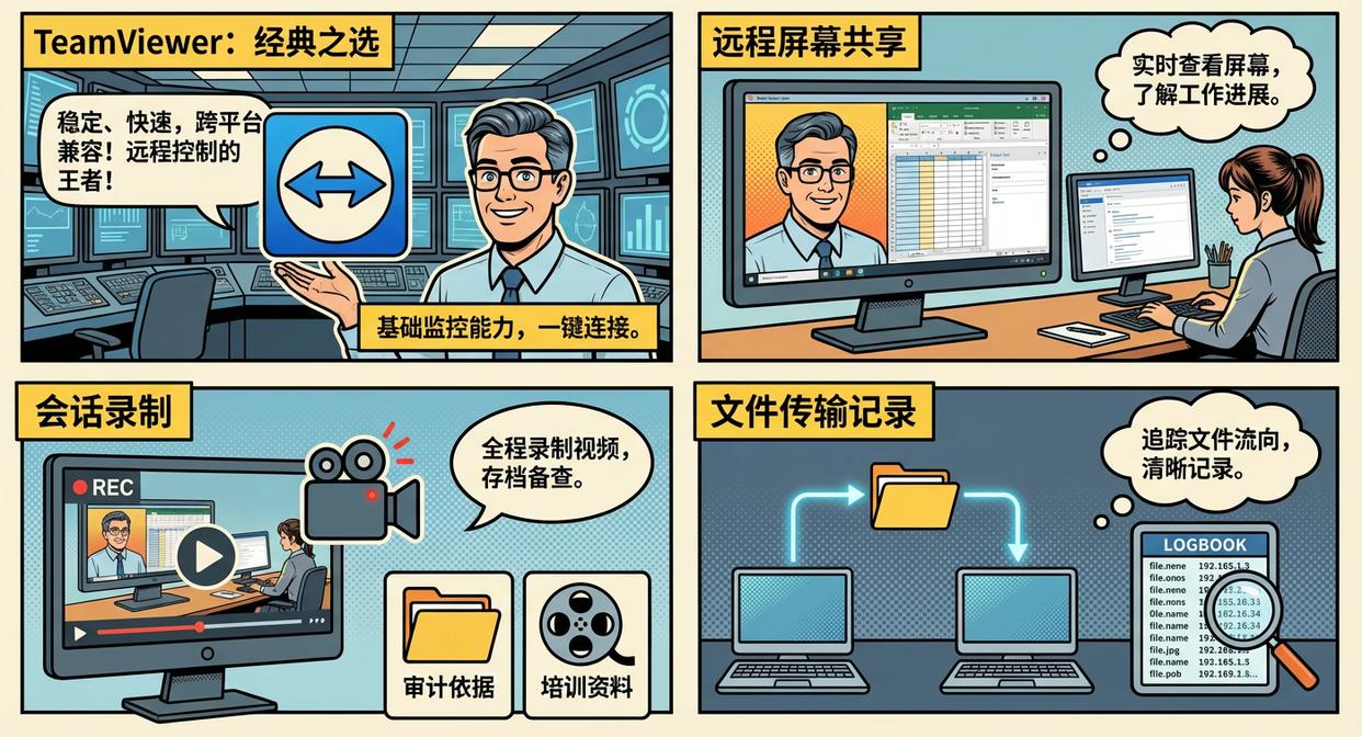 电脑远程监控软件有哪几款?七款电脑远程监控软件推荐,26年最新(图6) 电脑远程监控软件有哪几款?七款电脑远程监控软件推荐,26年最新(图6)