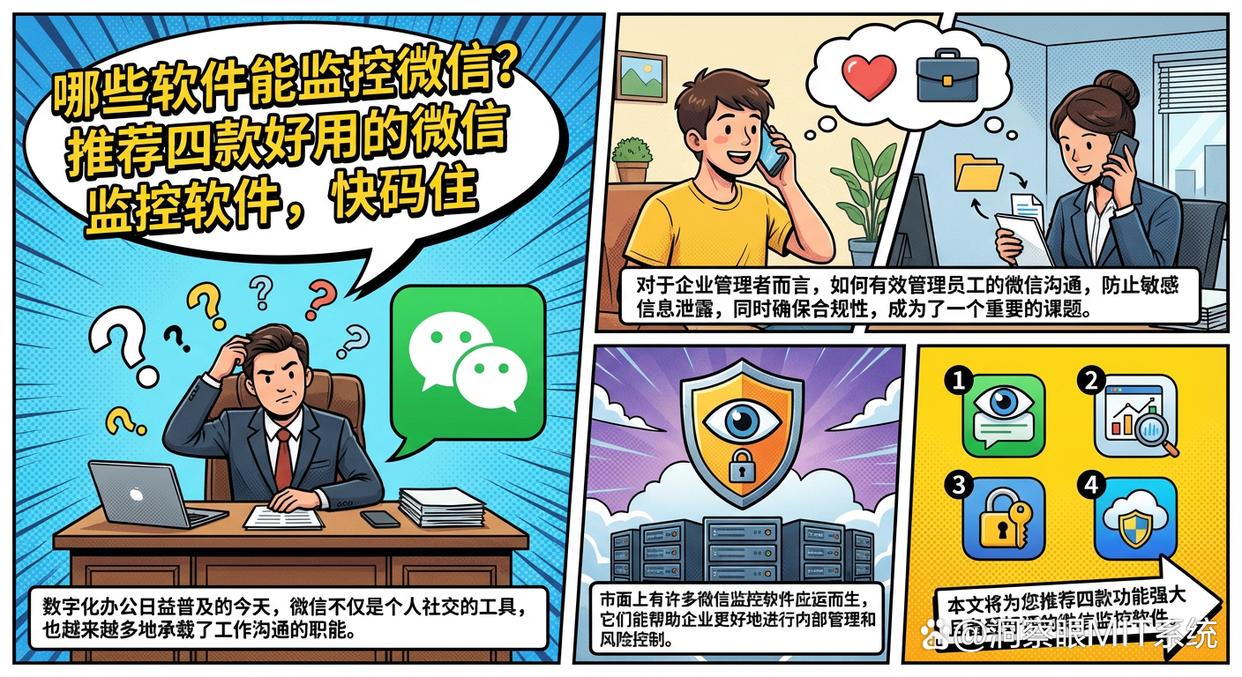 哪些软件能监控微信?推荐四款好用的微信监控软件,快试试(图1) 哪些软件能监控微信?推荐四款好用的微信监控软件,快试试(图1)