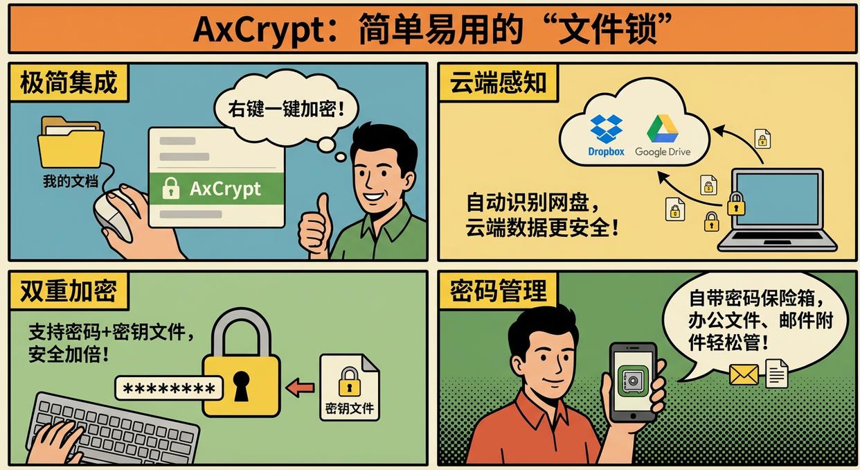 文件加密软件有哪些?推荐八款好用的文件加密软件,26年精品!(图7) 文件加密软件有哪些?推荐八款好用的文件加密软件,26年精品!(图7)