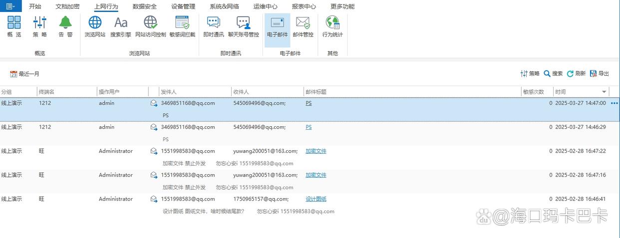 公司上网行为监控如何实现?分享六款上网行为监控软件,码住(图5) 公司上网行为监控如何实现?分享六款上网行为监控软件,码住(图5)