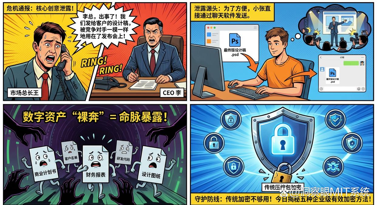 文件怎么加密?别再只靠压缩包了!这五个方法让你的核心数据稳稳的(图1) 文件怎么加密?别再只靠压缩包了!这五个方法让你的核心数据稳稳的(图1)