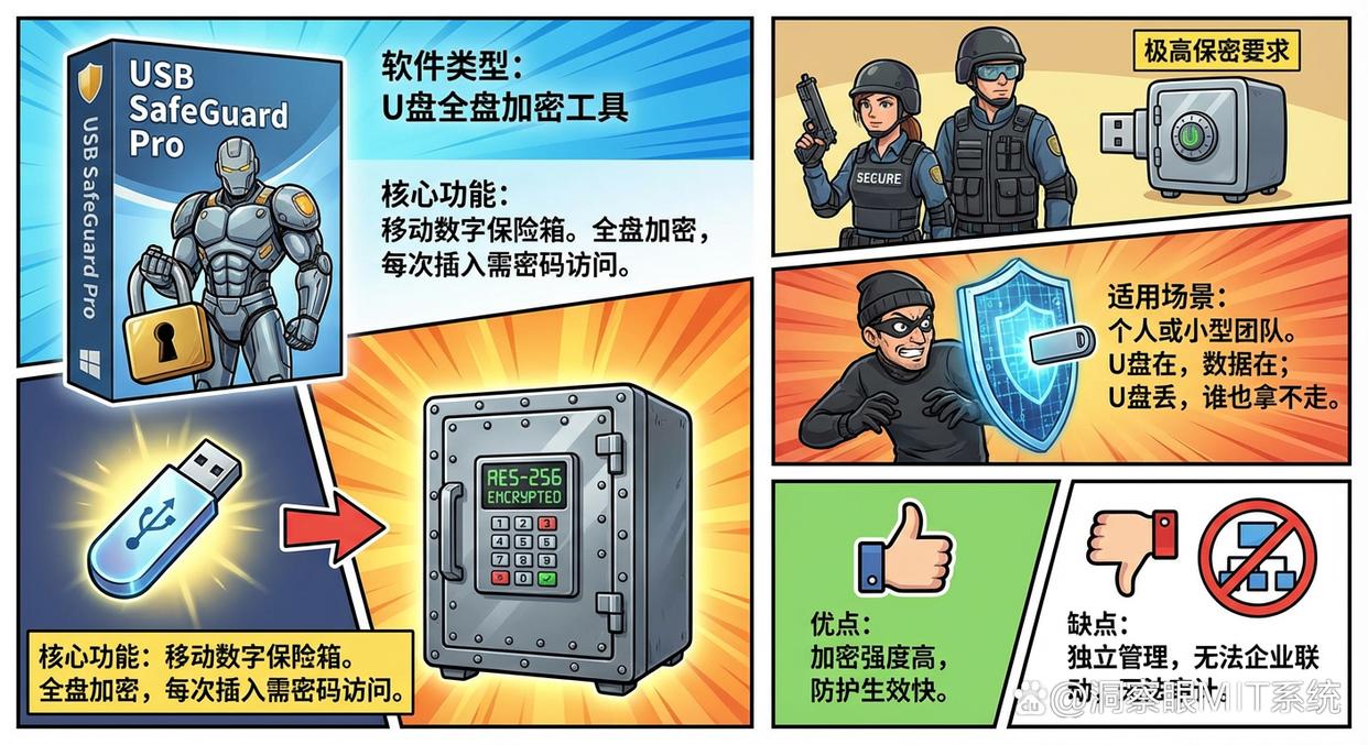 U盘容易丢失泄密?分享六款U盘防泄密软件,U盘丢失也不怕泄露!(图2) U盘容易丢失泄密?分享六款U盘防泄密软件,U盘丢失也不怕泄露!(图2)