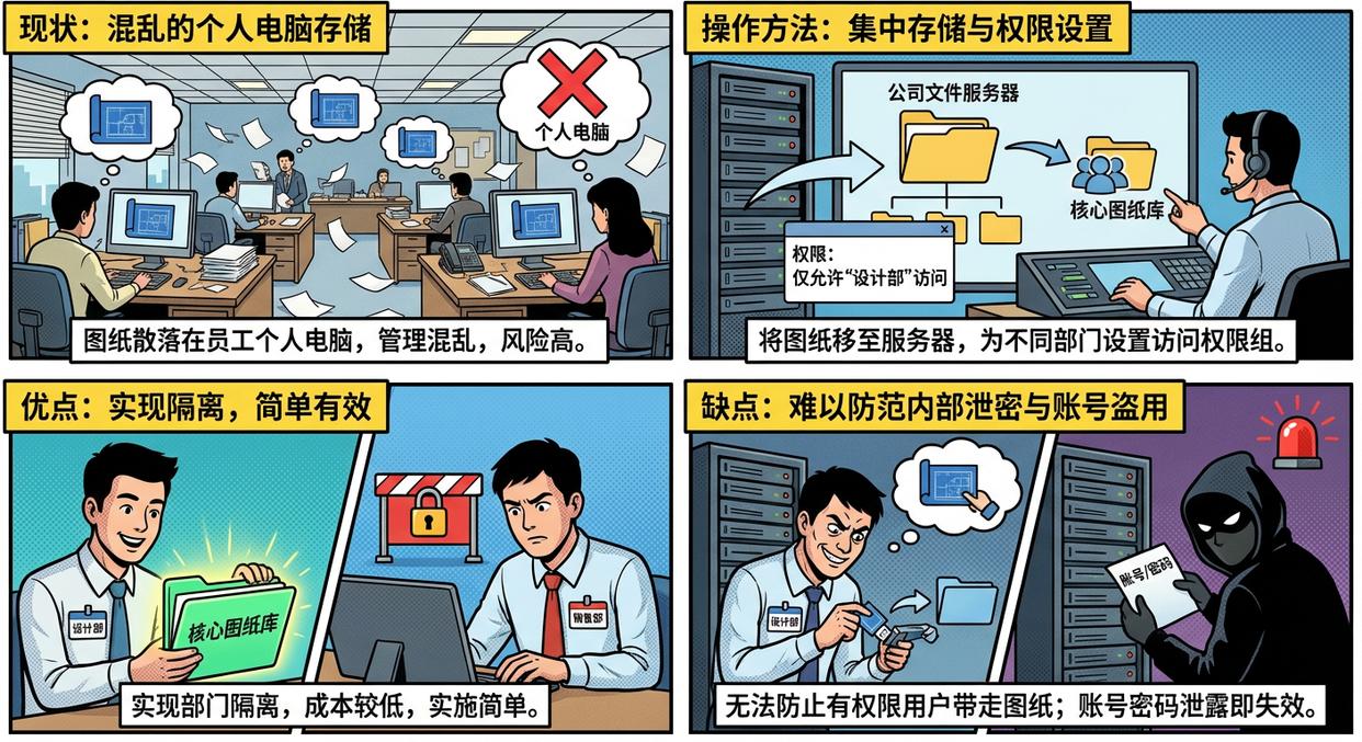 你的CAD图纸,正在“裸奔”吗?5个绝招,保护CAD图纸安全(图6) 你的CAD图纸,正在“裸奔”吗?5个绝招,保护CAD图纸安全(图6)