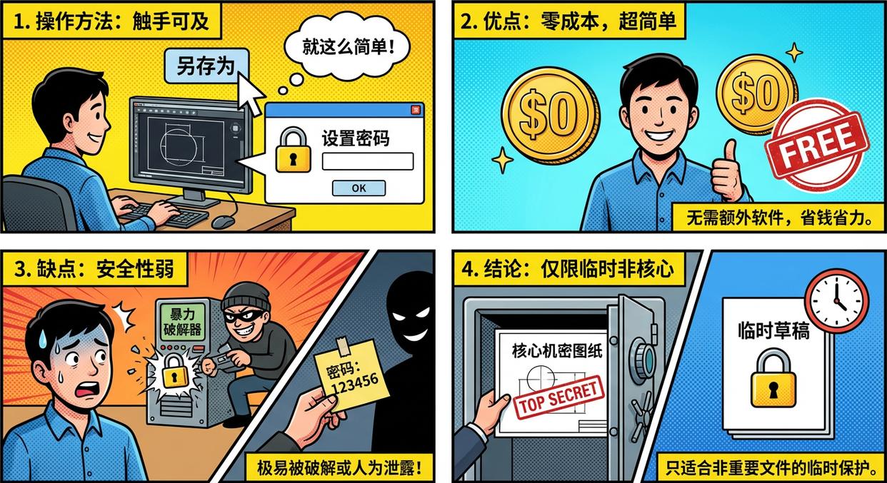 你的CAD图纸,正在“裸奔”吗?5个绝招,保护CAD图纸安全(图8) 你的CAD图纸,正在“裸奔”吗?5个绝招,保护CAD图纸安全(图8)