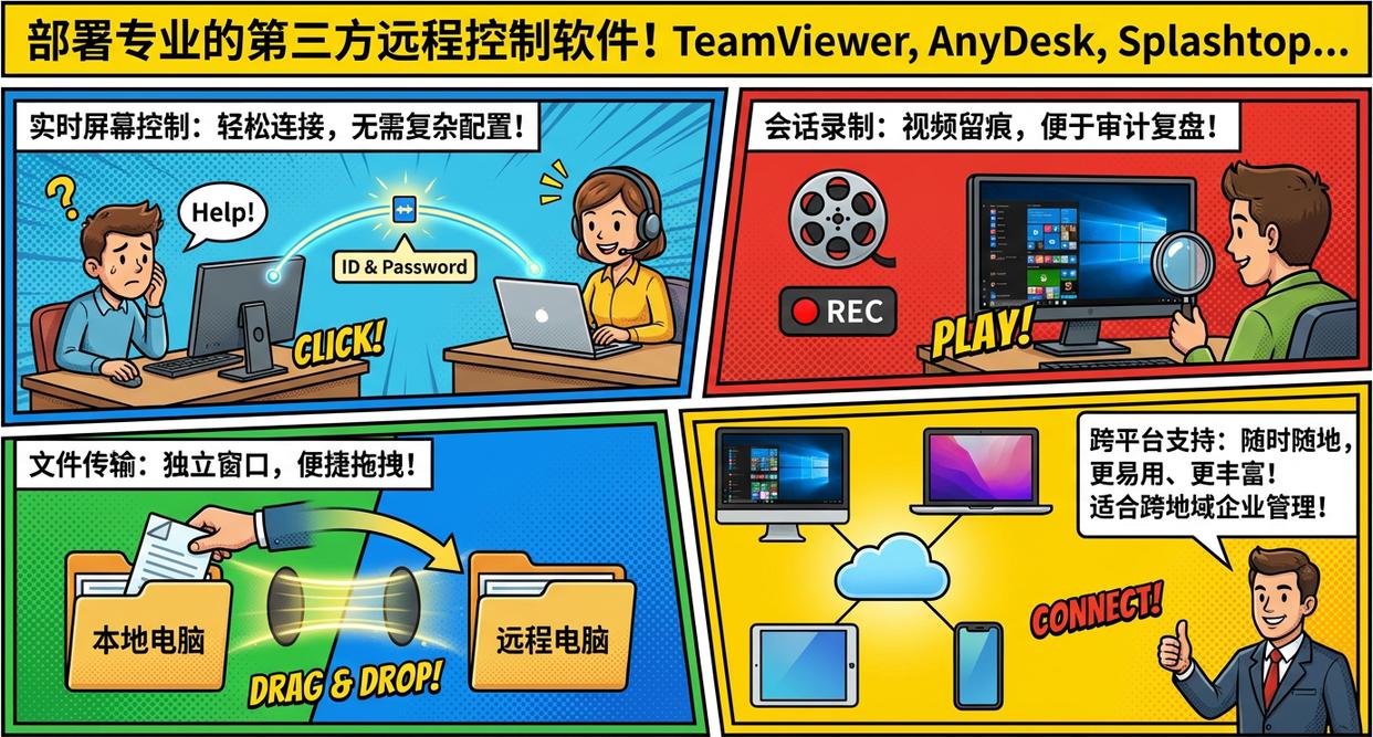 想远程监控电脑？教你六个远程监控的方法，实时远程监控电脑(图3)