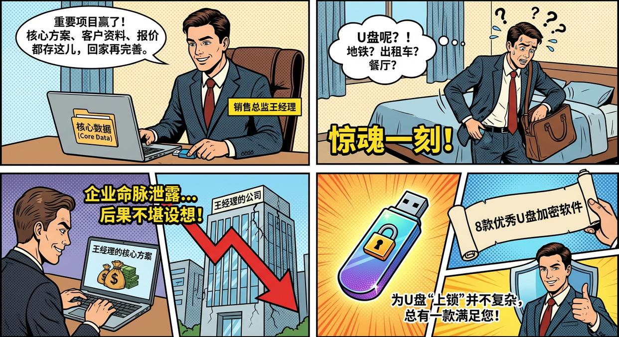 如何给U盘加密?八款U盘加密软件推荐,保护U盘安全!(图1) 如何给U盘加密?八款U盘加密软件推荐,保护U盘安全!(图1)