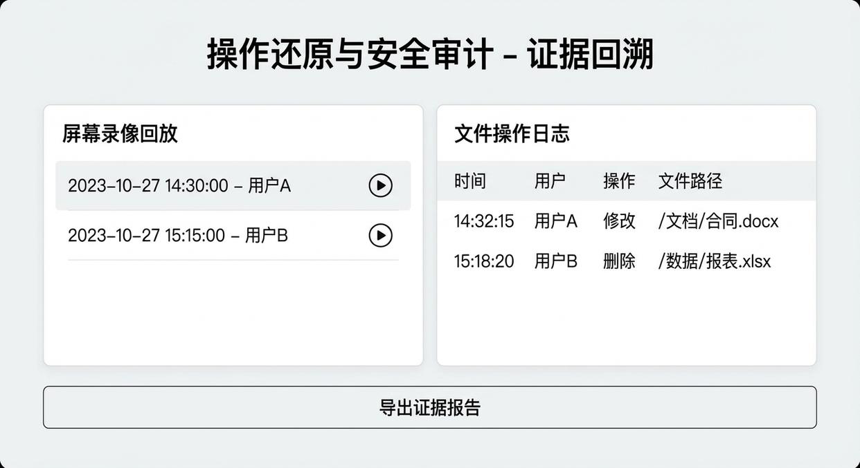 怎么实时监控员工电脑？分享五个超简单的电脑监控方法，码住学起来(图5)
