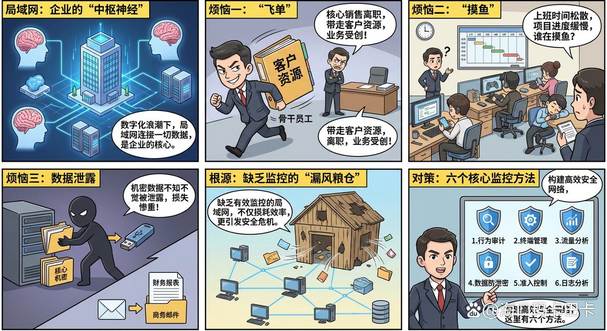 26年局域网怎么监控？最新收集六个监控局域网的方法，码住啦(图1)