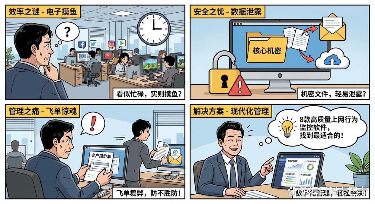 有什么监控上网行为的软件？八款高质量的上网行为监控软件分享，26年最新(图1)