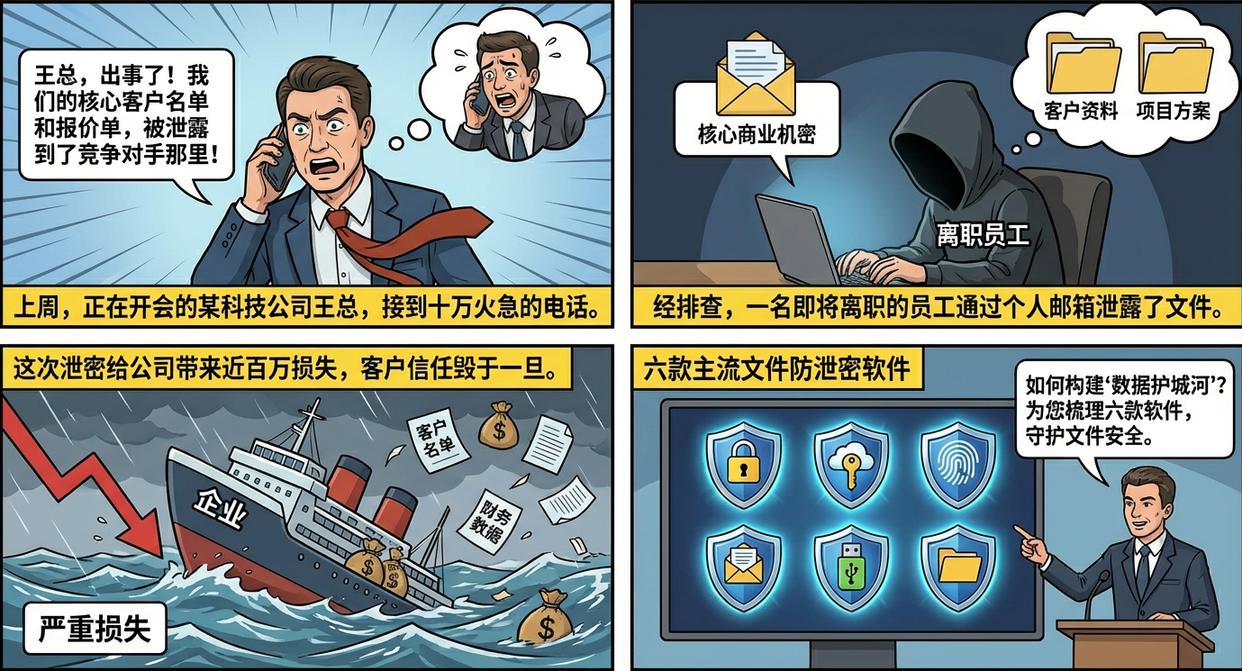 企业如何做好防泄密？推荐六款文件防泄密软件，全方面保护文件安全(图1)