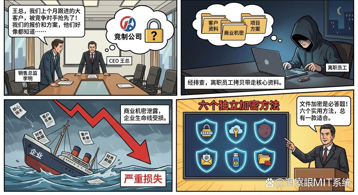 办公文件加密有哪些方法？安利六个实用的文件加密方法，保护企业文件(图1)