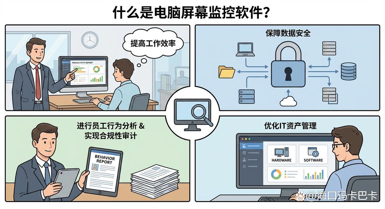 电脑屏幕监控软件有哪些?七款实用的电脑屏幕监控软件,一定要码住(图2) 电脑屏幕监控软件有哪些?七款实用的电脑屏幕监控软件,一定要码住(图2)