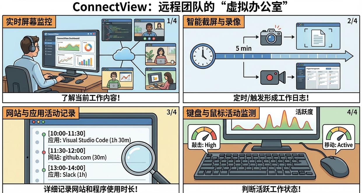 监控员工上网行为的软件有哪些?六款主流上网行为监控软件盘点,你适合哪个?(图8) 监控员工上网行为的软件有哪些?六款主流上网行为监控软件盘点,你适合哪个?(图8)