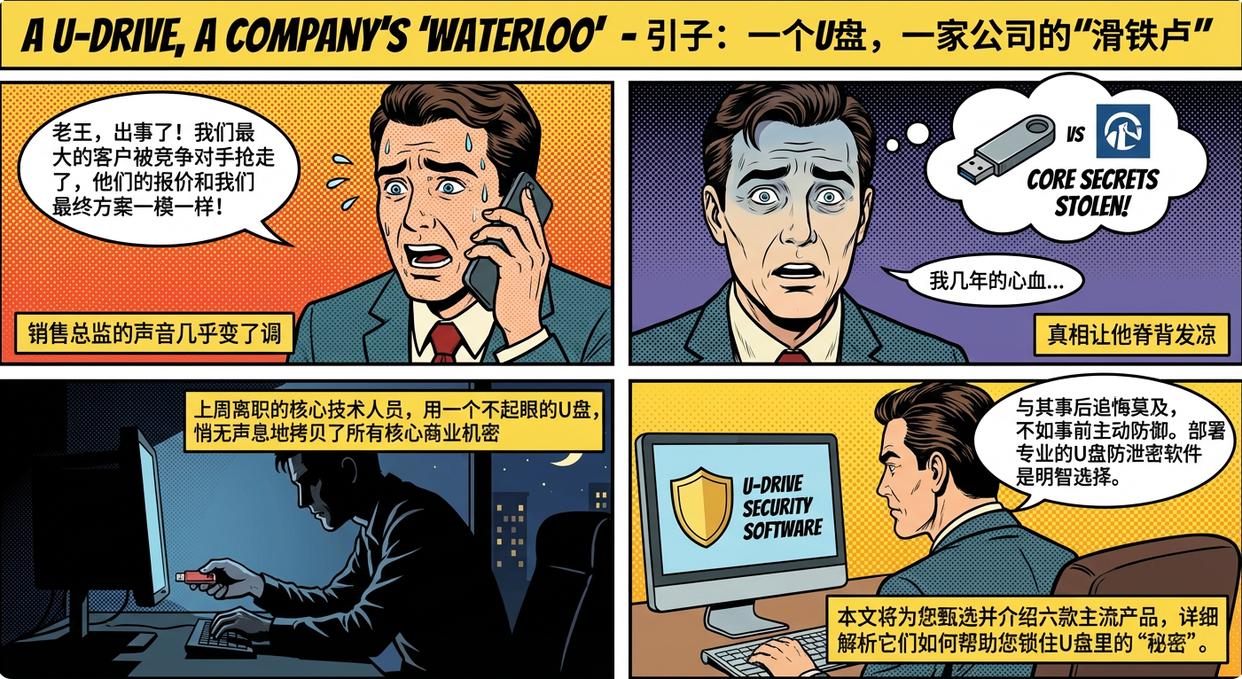 U盘防泄密软件有哪些?推荐六款常见的U盘防泄密软件,有效防止U盘泄密(图1) U盘防泄密软件有哪些?推荐六款常见的U盘防泄密软件,有效防止U盘泄密(图1)