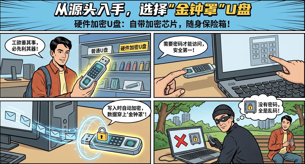 U盘如何防护?六个U盘防泄密方法教给你,保护U盘数据安全(图2) U盘如何防护?六个U盘防泄密方法教给你,保护U盘数据安全(图2)