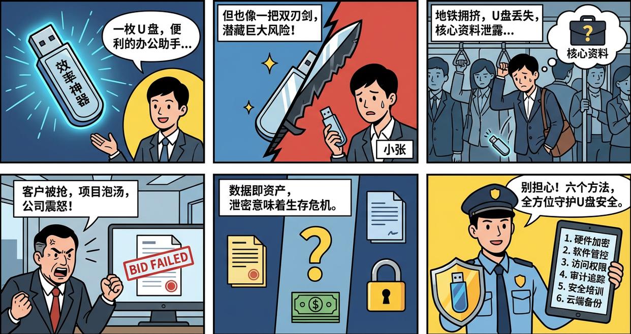 U盘如何防护?六个U盘防泄密方法教给你,保护U盘数据安全(图1) U盘如何防护?六个U盘防泄密方法教给你,保护U盘数据安全(图1)