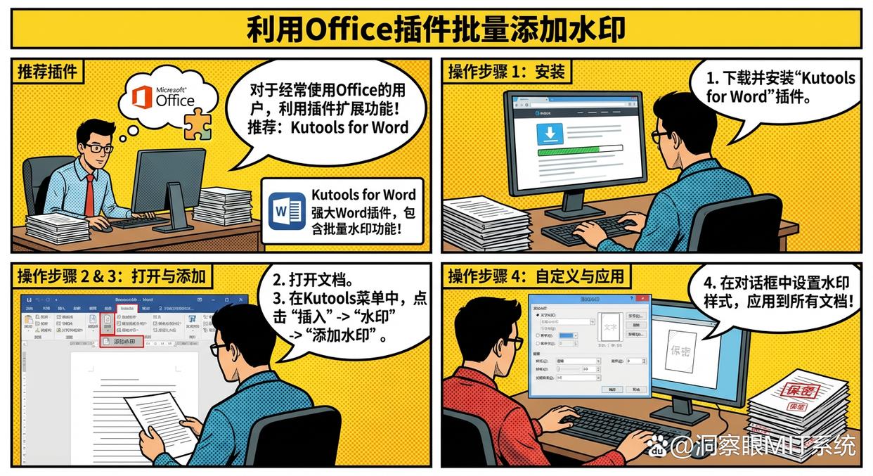 文档批量水印怎么设置?这四个设置水印的方法教给你,简单好学(图3) 文档批量水印怎么设置?这四个设置水印的方法教给你,简单好学(图3)