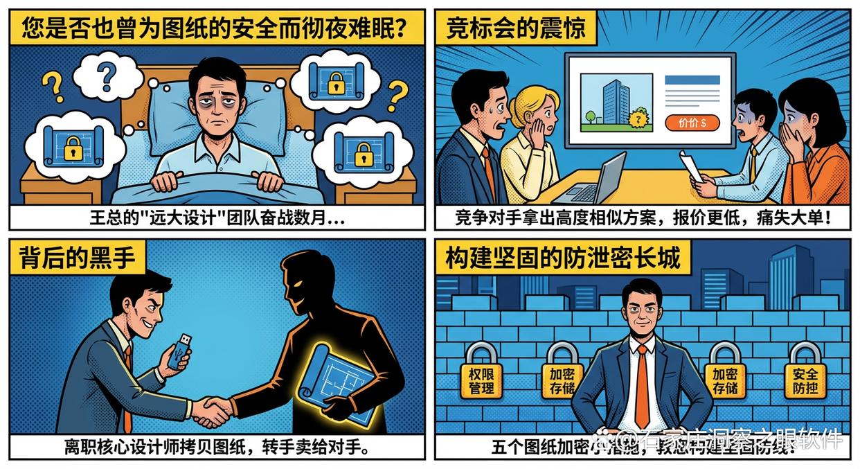 想加密图纸？教你五个图纸加密小措施，轻松加密图纸，快码住(图1)