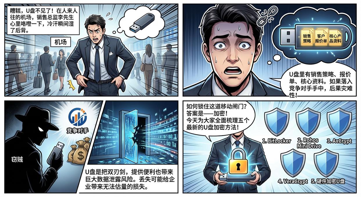 U盘怎么加密？2026年最新总结五个U盘加密方法，轻松保护U盘(图1)