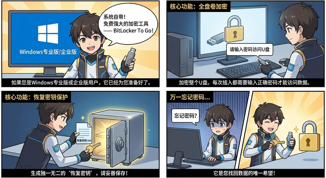 U盘怎么加密？2026年最新总结五个U盘加密方法，轻松保护U盘(图6)