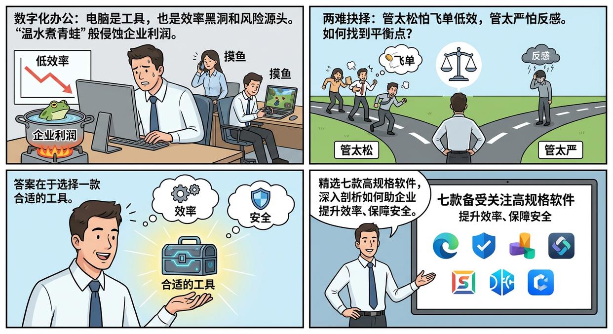 还在为员工上网行为头疼？七款主流上网行为监控软件大盘点，码住(图1)