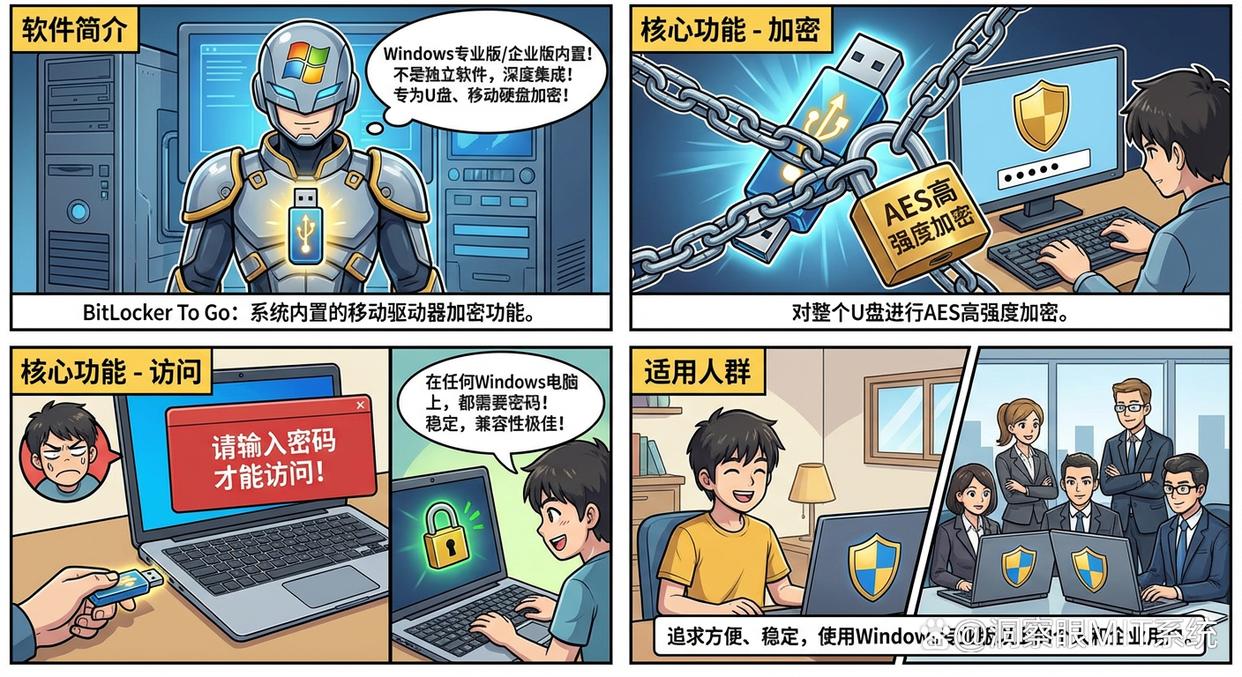 如何给U盘加密？五款U盘加密软件分享，你看好哪个？(图2)