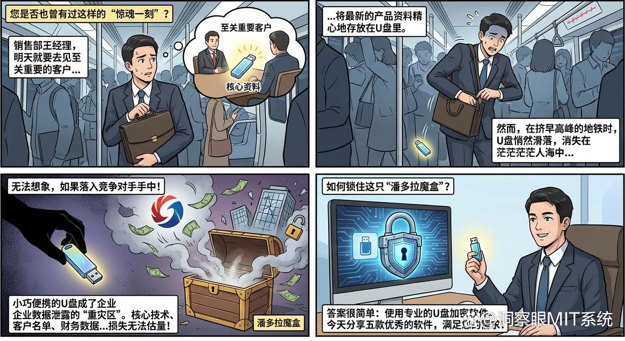 如何给U盘加密？五款U盘加密软件分享，你看好哪个？(图1)