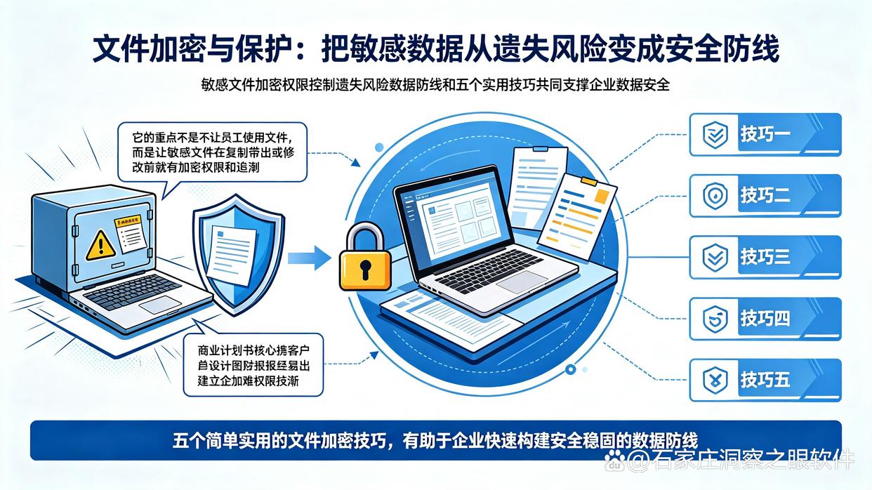 电脑上的文件怎么加密？五个加密小技巧教给你，建议学起来(图1)