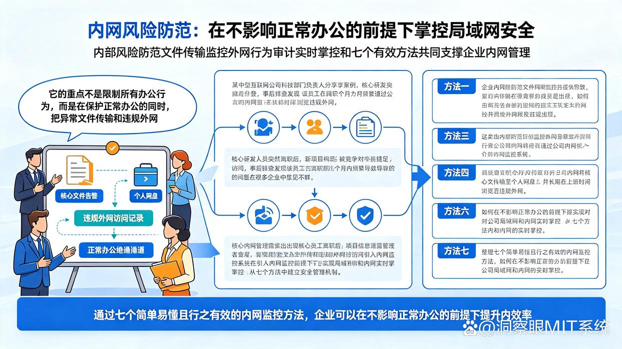 公司内网怎么监控？教你七个内网实时监控方法，建议码住了！(图1)