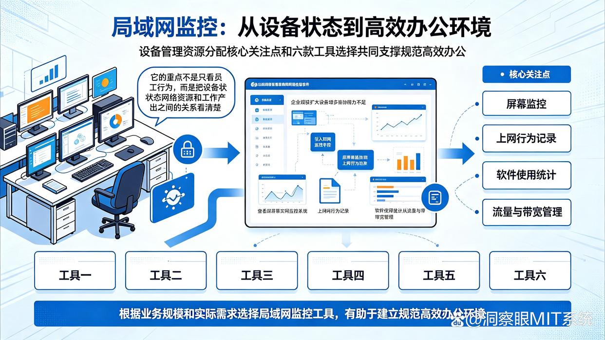 如何监控局域网？推荐6款实测好用的局域网监控软件，码住试试(图1)