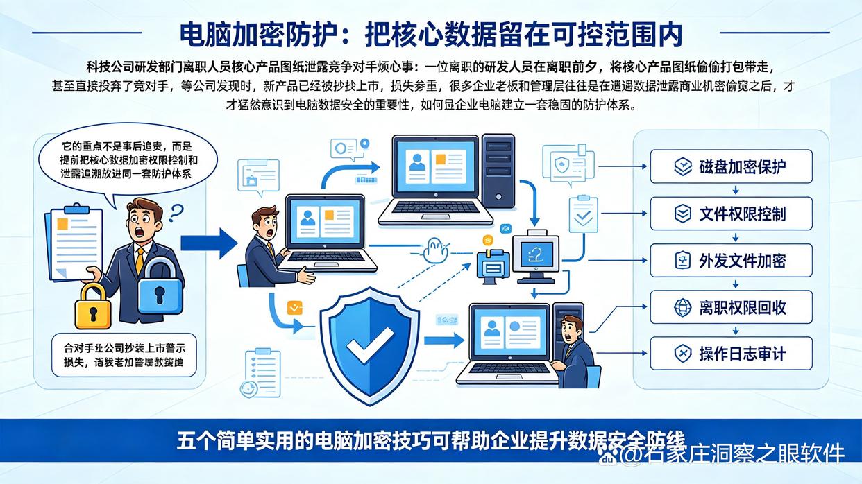 怎么给电脑加密?分享五个电脑加密的小技巧,码住了(图1) 怎么给电脑加密?分享五个电脑加密的小技巧,码住了(图1)