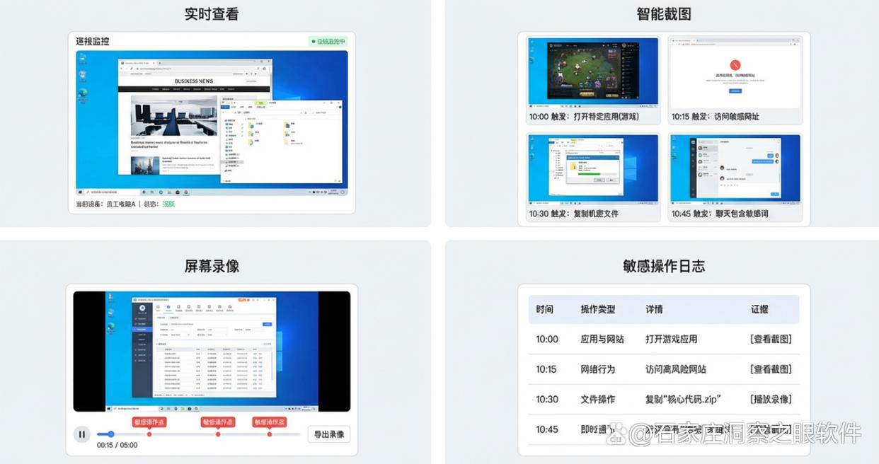 如何监控员工电脑?精选七款电脑监控软件APP,26年最新(图2) 如何监控员工电脑?精选七款电脑监控软件APP,26年最新(图2)