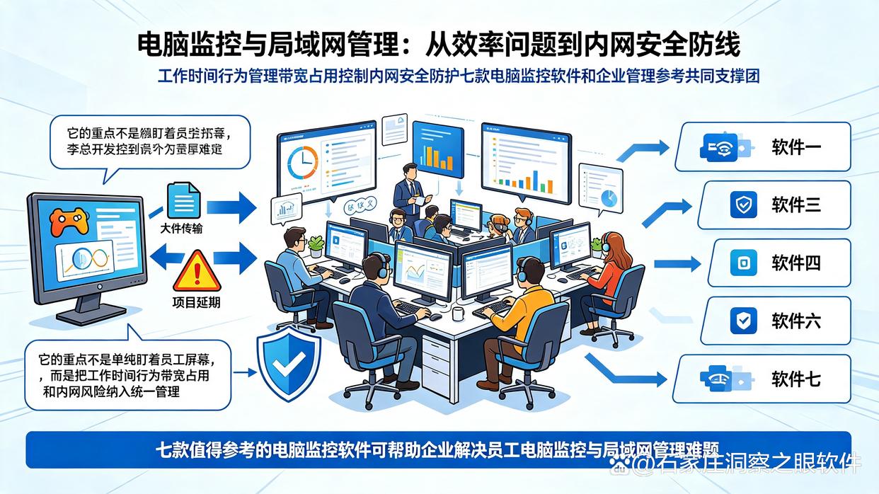 如何监控员工电脑?精选七款电脑监控软件APP,26年最新(图1) 如何监控员工电脑?精选七款电脑监控软件APP,26年最新(图1)