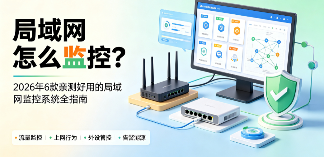 局域网怎么监控?2026年6款亲测好用的局域网监控系统全指南(图1) image.png