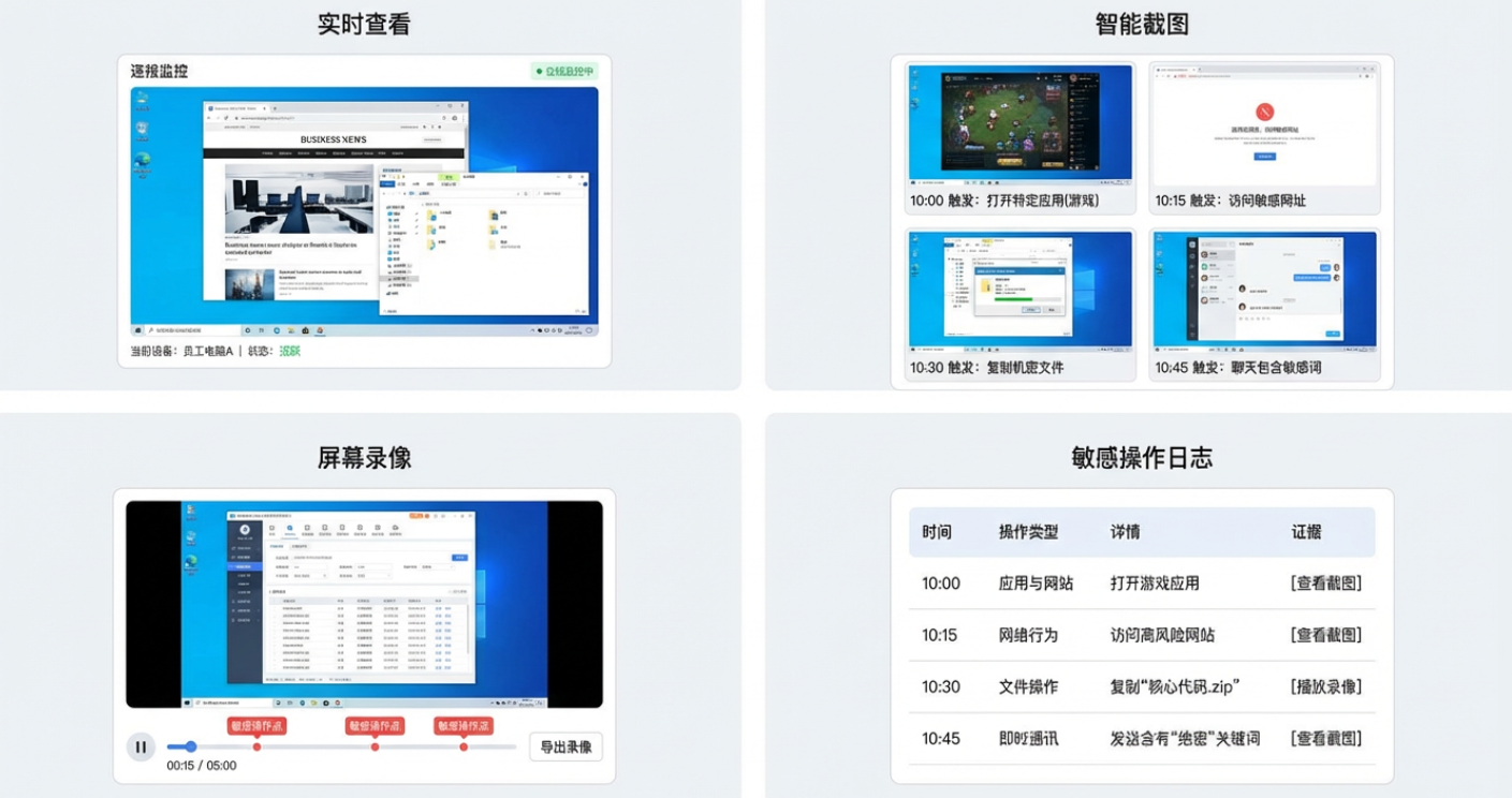 公司用什么监控员工电脑？2026 七款热门软件实测优选(图2)