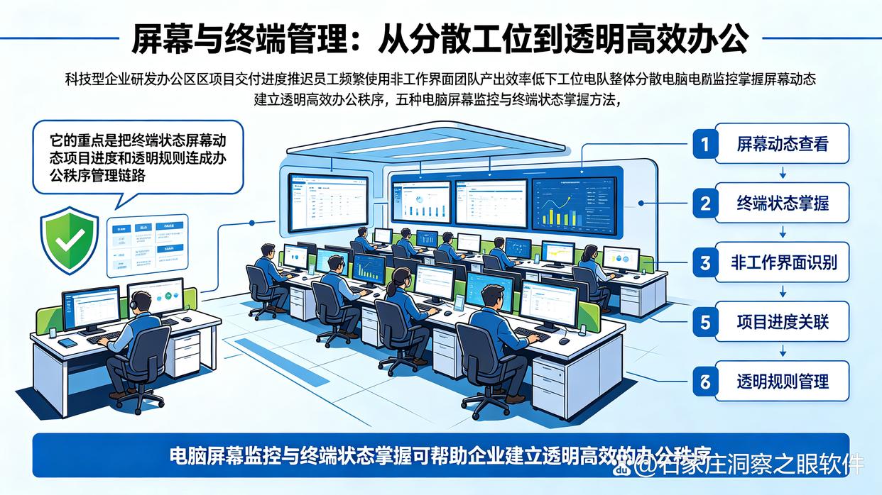 电脑屏幕如何实时监控?教你几招,掌握电脑屏幕动态(图1) 电脑屏幕如何实时监控?教你几招,掌握电脑屏幕动态(图1)