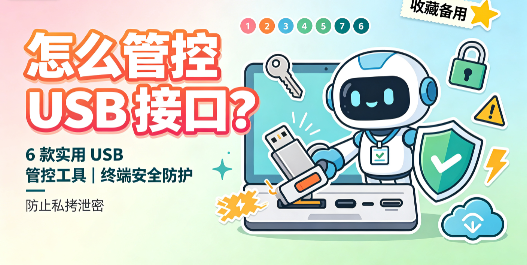 怎么管控 USB 接口?6 款实用 USB 管控工具|终端安全防护(图1) image.png