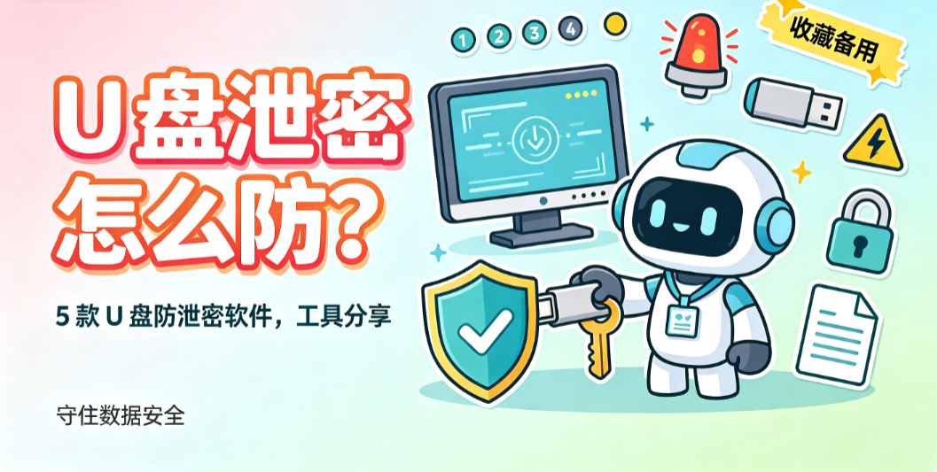 U 盘泄密怎么防?5 款 U 盘防泄密软件,工具分享(图1) image.png