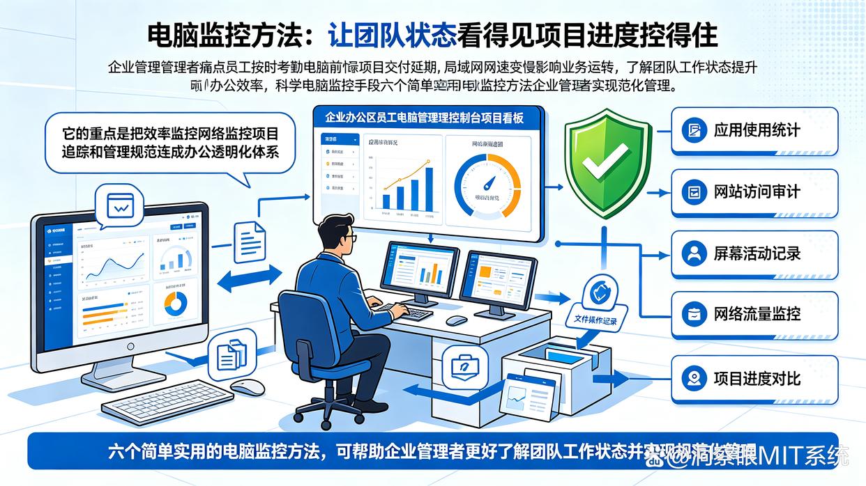 电脑监控方法有哪些?推荐6个电脑监控方法,简单又高效(图1) 电脑监控方法有哪些?推荐6个电脑监控方法,简单又高效(图1)