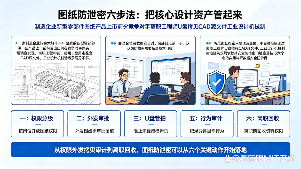 图纸泄密怎么弄?教你6个图纸防泄密小措施,新手也能学(图1) 图纸泄密怎么弄?教你6个图纸防泄密小措施,新手也能学(图1)