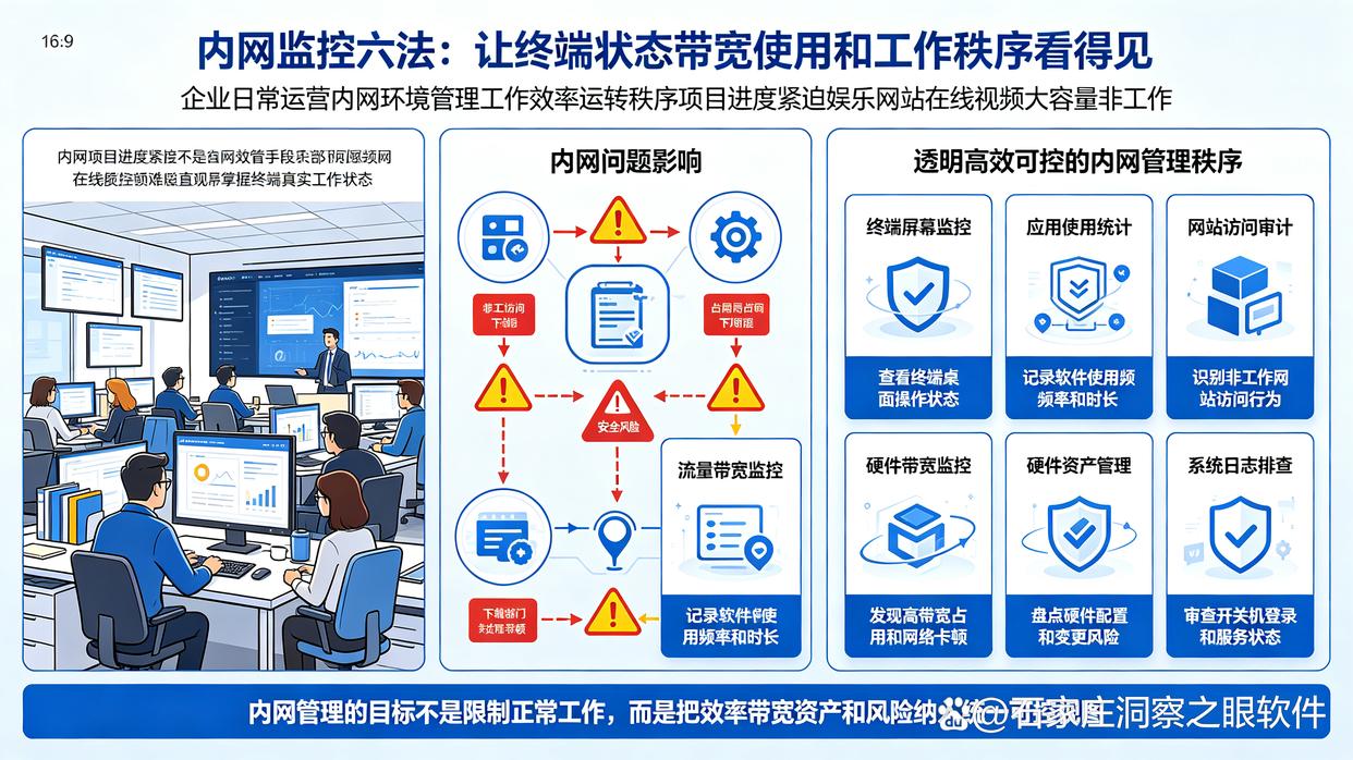 想实时监控内网?分享六个内网监控方法,建议学起来了(图1) 想实时监控内网?分享六个内网监控方法,建议学起来了(图1)