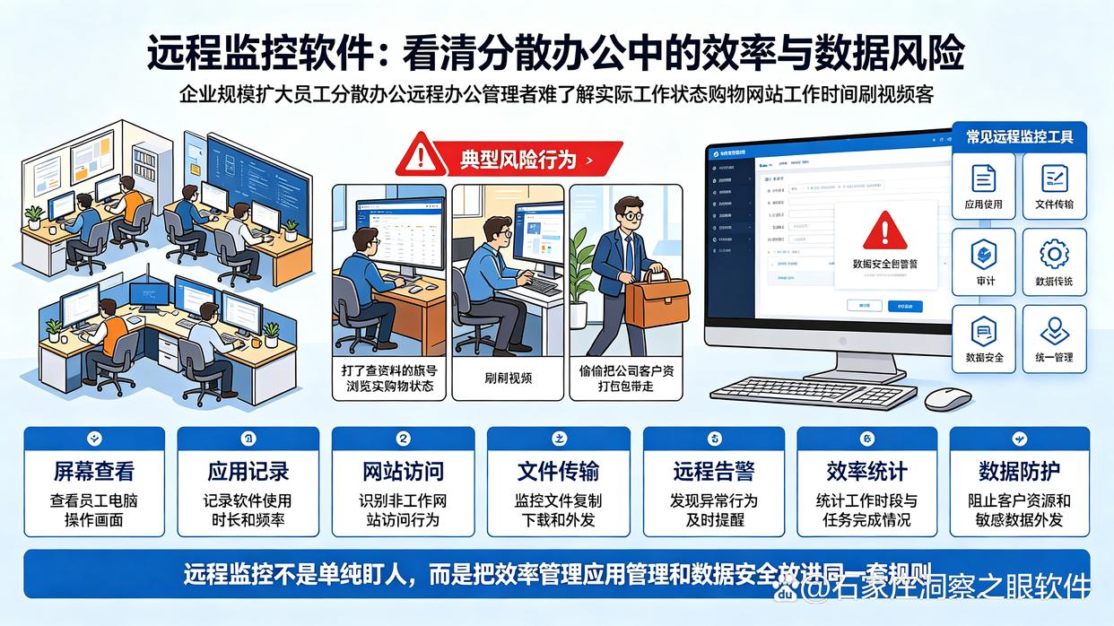 远程监控软件怎么选？快来试试这七个电脑远程监控软件，建议码住(图1)