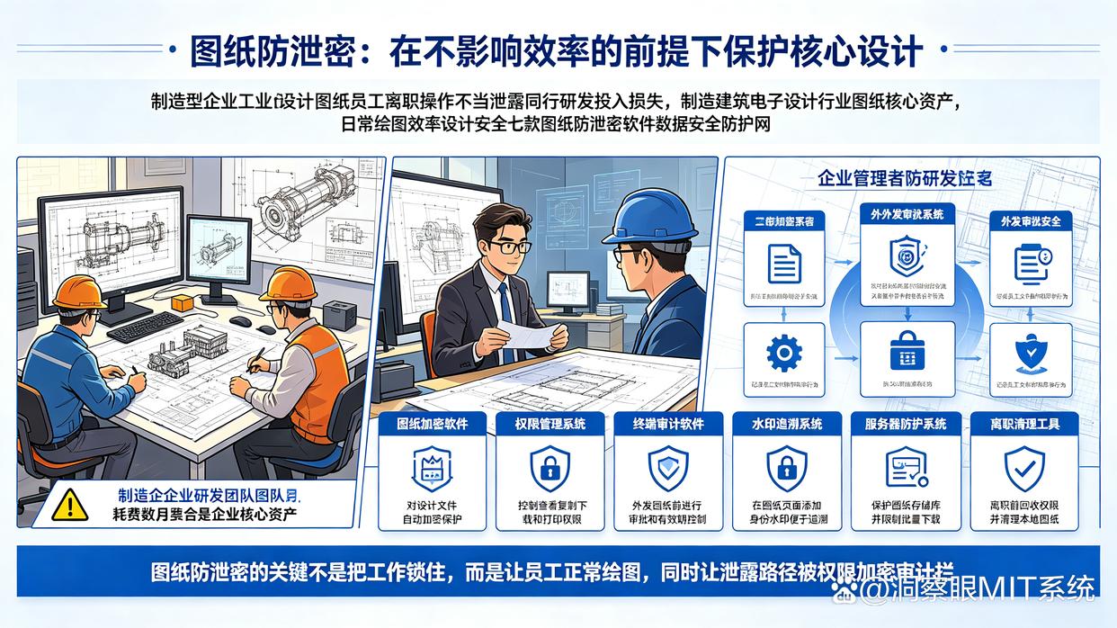 图纸如何防泄密?七款图纸防泄密软件推荐,建议码住试试(图1) 图纸如何防泄密?七款图纸防泄密软件推荐,建议码住试试(图1)