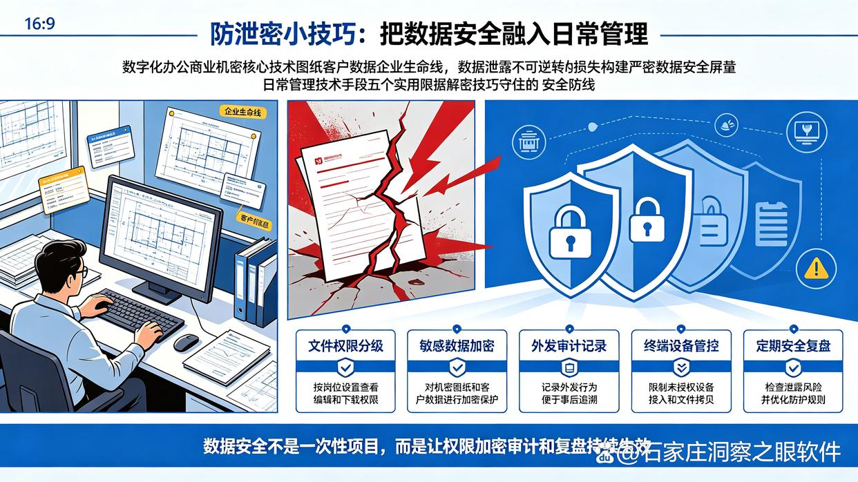 公司机密文件泄密?教你五个防止文件泄密的小技巧,快学起来了(图1) 公司机密文件泄密?教你五个防止文件泄密的小技巧,快学起来了(图1)