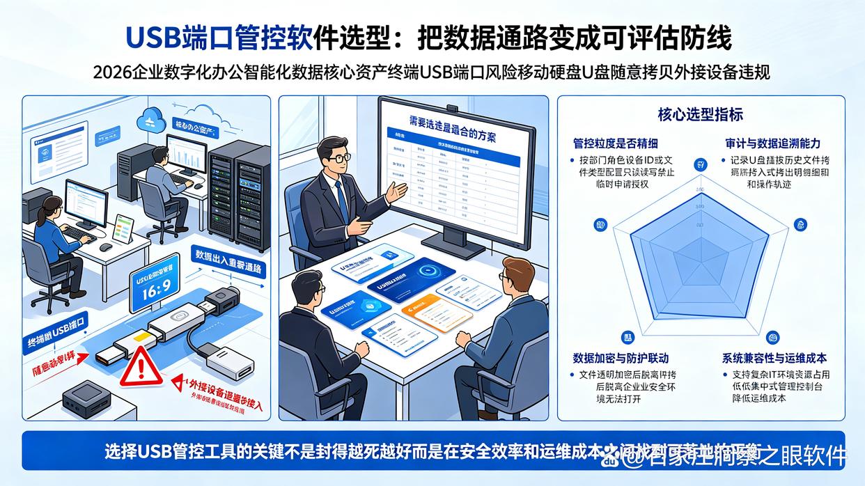 USB端口管控软件怎么选?分享五个常用的USB端口管控软件,码住(图1) USB端口管控软件怎么选?分享五个常用的USB端口管控软件,码住(图1)