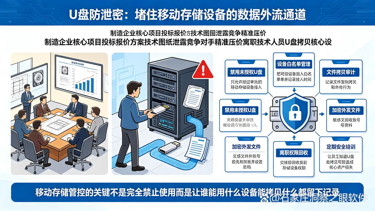 防止U盘泄密的措施有哪些?分享六个U盘防泄密技巧,快学起来(图1) 防止U盘泄密的措施有哪些?分享六个U盘防泄密技巧,快学起来(图1)